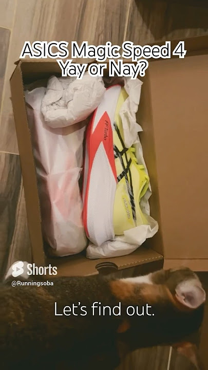 The NEW ASICS MAGIC SPEED 4 is HERE!