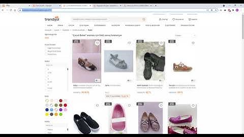 Php ile Trendyoldan Ürün Bilgilerini Çekme