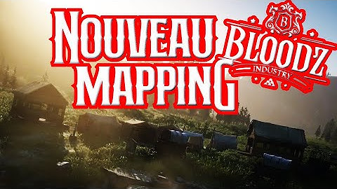 Showcase #RDR2 Map - Bloodz Industries orpaillage - Lawless Street #RedM