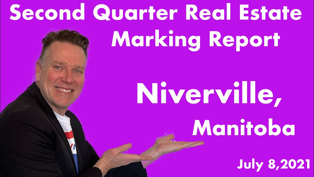 Second quarter real estate Marketing report Niverville Manitoba July 8