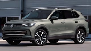 New 2024 Volkswagen Tiguan Suv Compact Beautifful Exterior And Interior Details