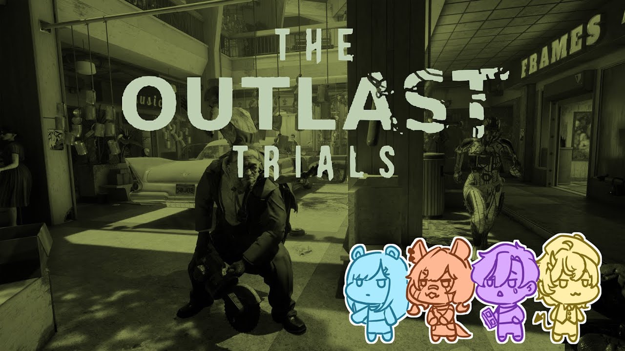 【The Outlast Trials聯動】帶幽靈朋朋去精神病院玩啦!【鬣崎米娜米】 #歡迎降落 ft. @ivvane @misaeng_ @Noboru_iwj | MYViki