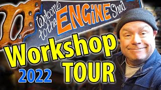 The Engine Shed Workshop Tour NEW 2022 Version #shoptour