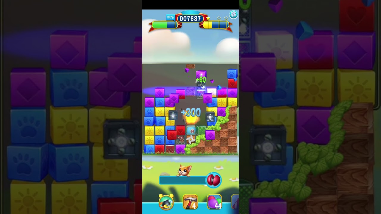 Pet Rescue Saga level 4986 one hammer | PuzzledCubes.site