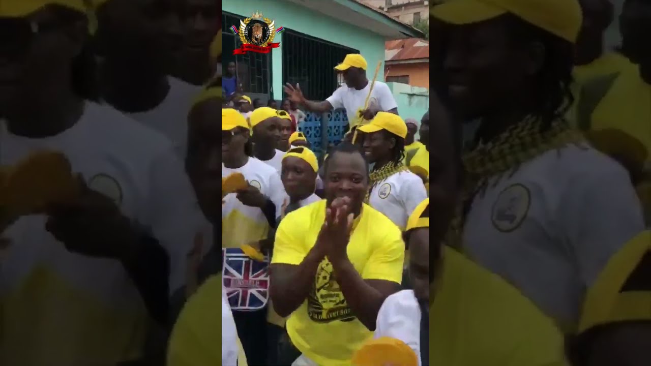 Ekun baba odeh hunting society, the Gambia aboja play 2021 big devil