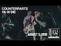 Capture de la vidéo Counterparts - Full Set W/ Mutlitrack Audio - Live At The Phantasy