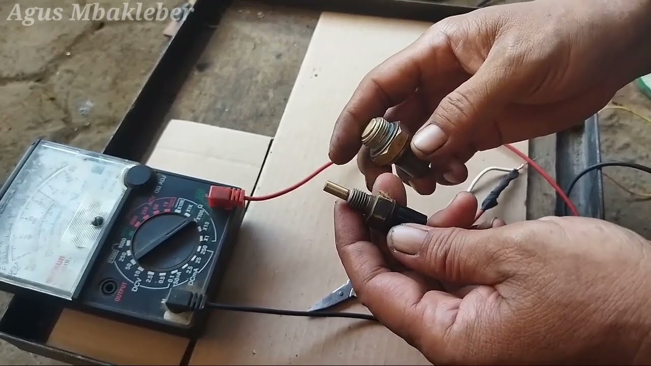 Cara Test Bagus Tidaknya sensor ECT dan Switch Thermo Fan Pada Mobil Honda Jazz.