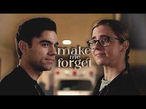 mel + langdon  |  the pitt (2x15)  |  make me forget