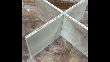 How to Make: Cross Halving Woodworking Joint