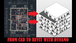 From #Autocad to #Revit via #Dynamo | @bimnodes