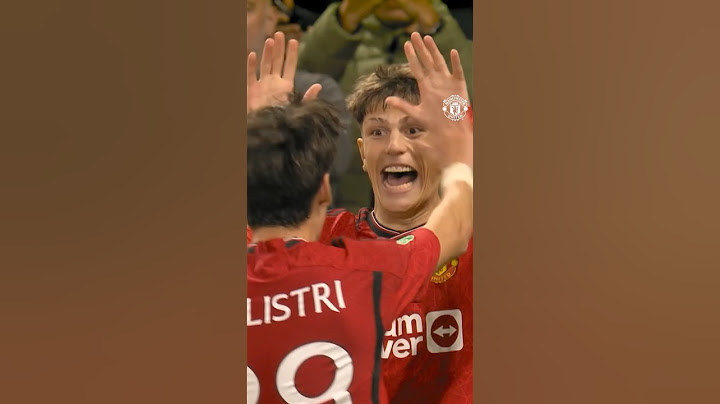 Garnacho: “17 Is Back” 😮‍💨