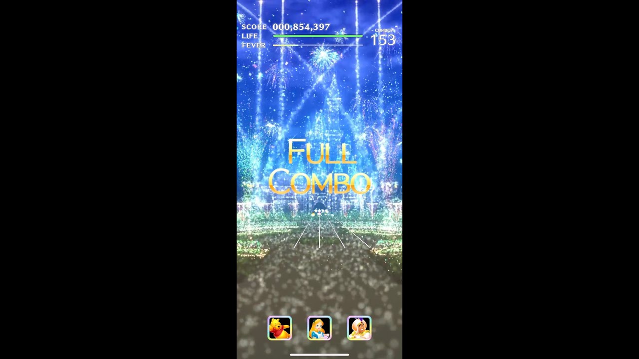 ミューパレ ミッキーマウス マーチ Expert フルコンボ 譜面確認用 Youtube