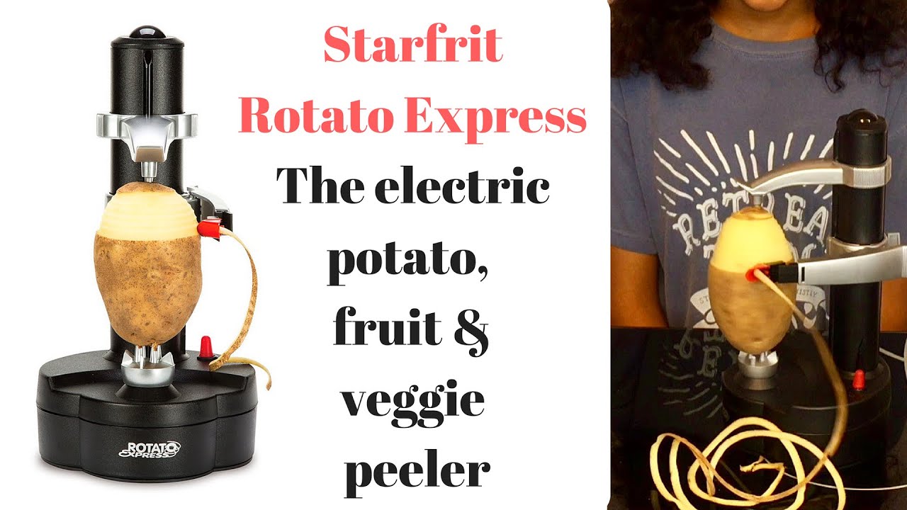 Rotato Express Potato Peeler by Starfrit Electric, Fruit And Vegetable  Peeler