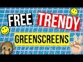 FREE TRENDY GREENSCREENS | keepit_heavenly