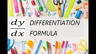 Differentiation Formulas — Complete List for Quick Revision || master All Formulas Easily