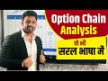 Option Chain Analysis in Intraday Market | ये सीख लिया तो कभी नुकसान नहीं उठाना पड़ेगा