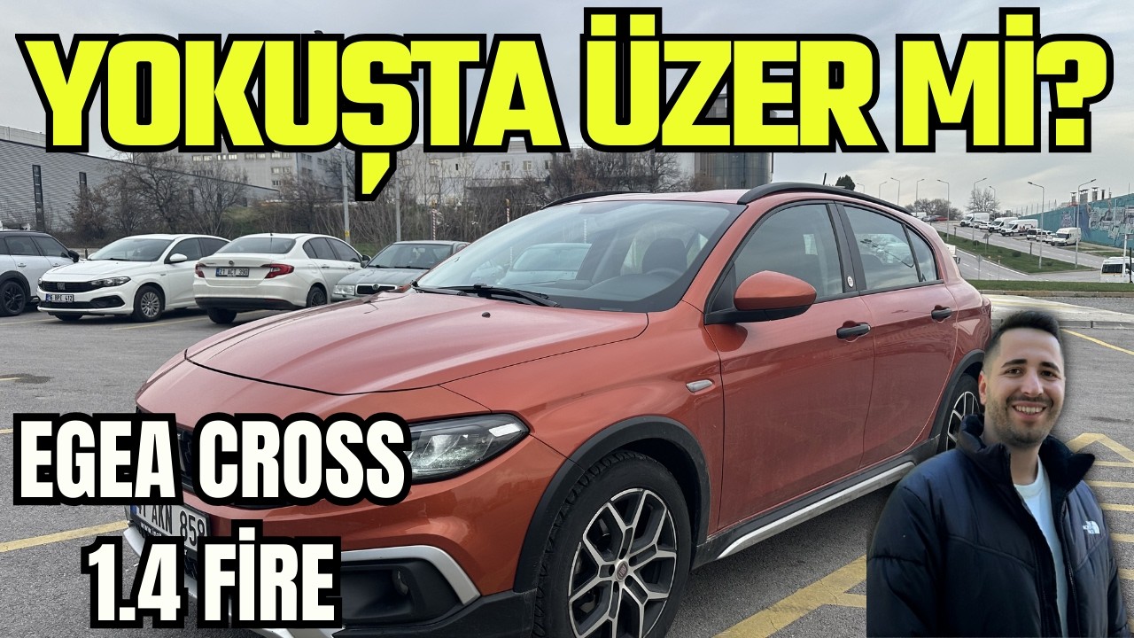 YOKUŞTA BIRAKIR MI? | Fiat Egea Cross 1.4 Fire | Alınır mı? Gerçek Yakıt Tüketimi | POV Test Sürüşü