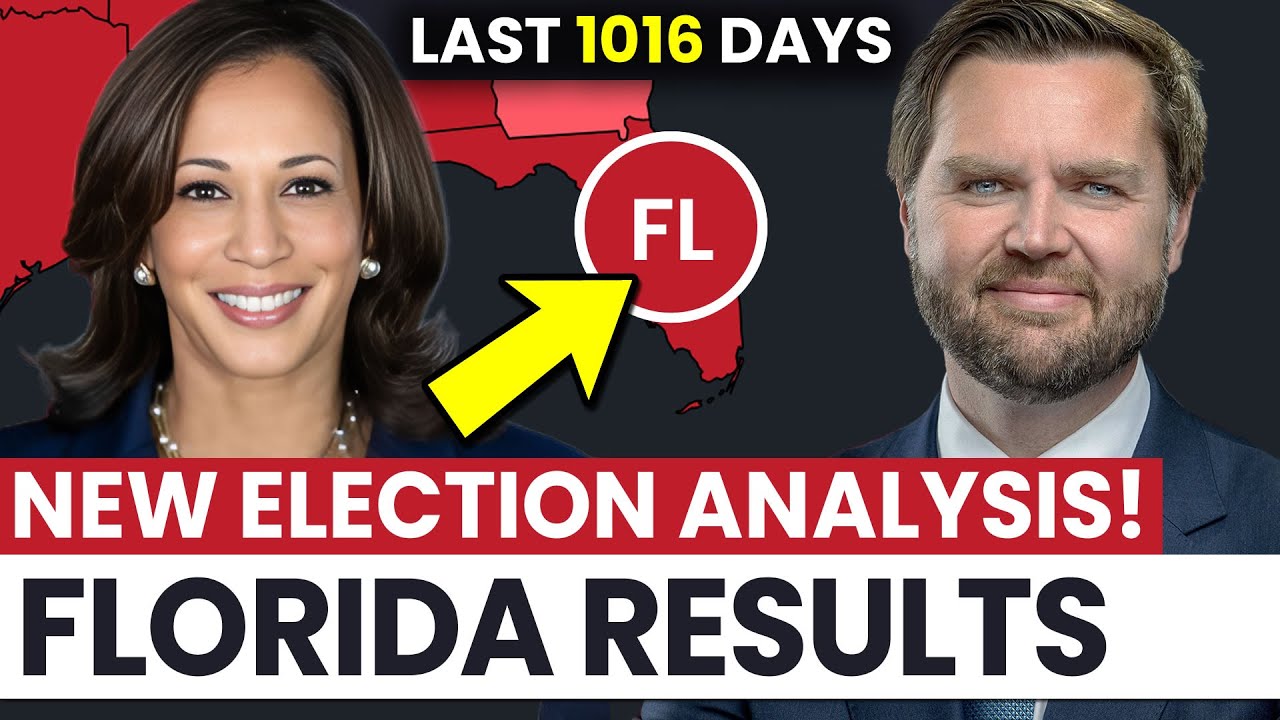 Florida Election Analysis JD Vance vs Kamala Harris 2028 US Presidential Election