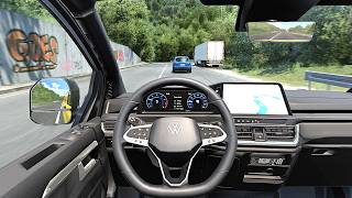 Volkswagen Transporter T7 2025 - Euro Truck Simulator 2 [Steering Wheel Game Play] screenshot 1