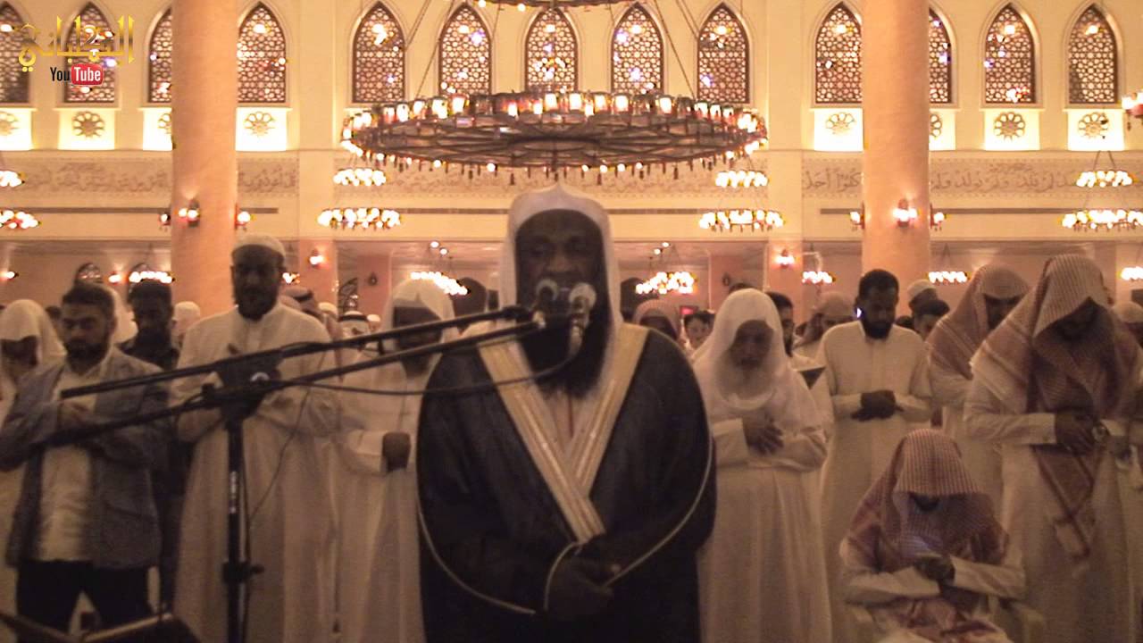 تراويح ليلة 8 رمضان 1436 من سورتي الأنعام والأعراف للشيخ عادل الكلباني