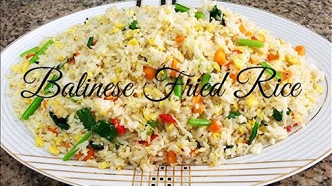 Balinese Fried Rice Nasi Goreng Bali