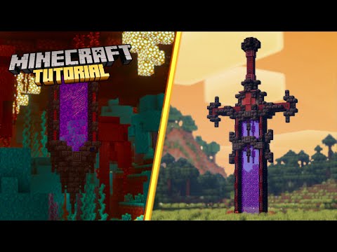 Minecraft | ? How to build a Nether Sword Portal