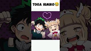 Toga Himiko😂💛🔥👍🏻#anime #mha #myheroacademia #bnha #deku #toga #fyp #fypシ #memes #bakugou #shorts
