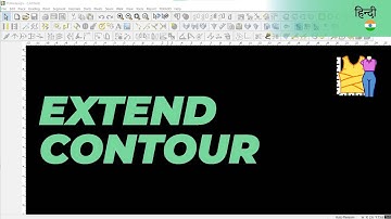 हिन्दी - Extend Contour | TUKAdesign Video Help | CAD Pattern Making Software | Hindi