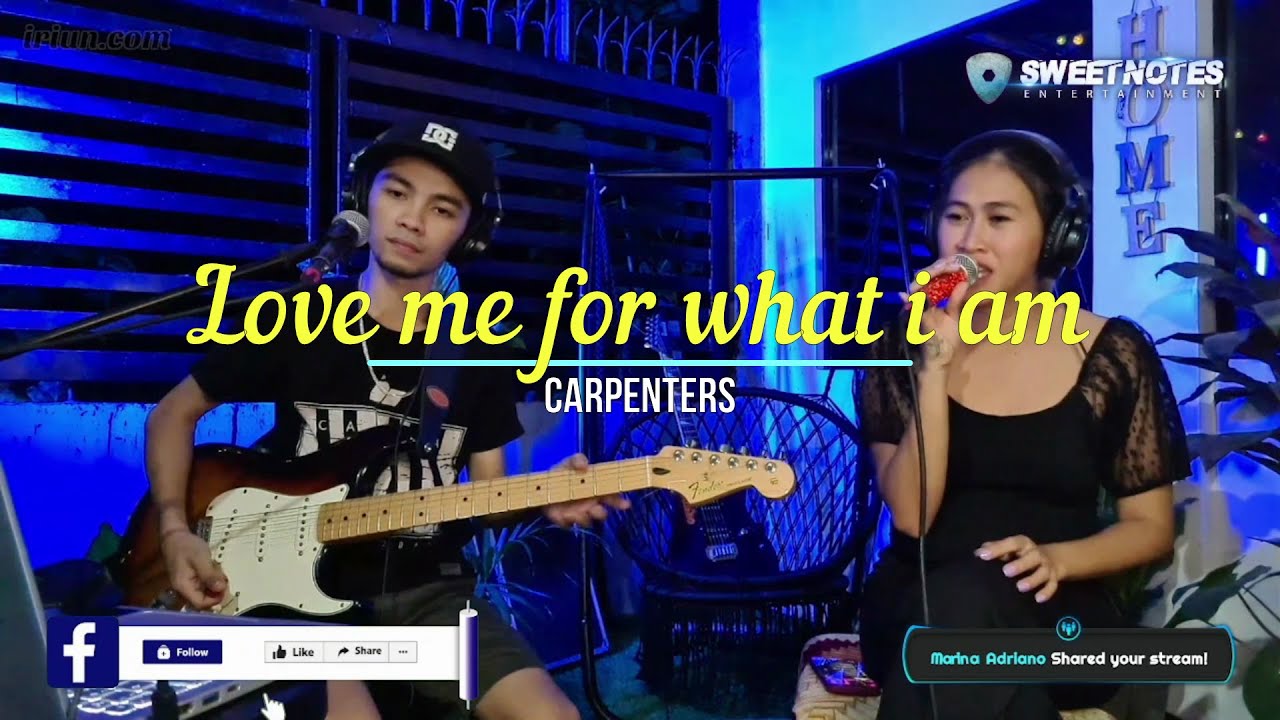 Love me for what i am | Carpenters - Sweetnotes Cover Love me for what i am | Carpenters - Sweetnotes Cover