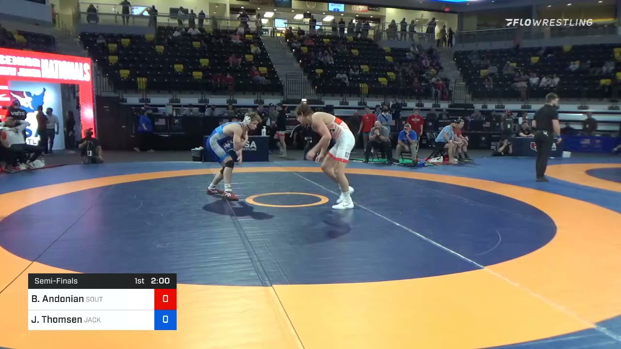 70 Kg Semifinal - Bryce Andonian, Southeast Regional Training Center, Inc Vs Jack Thomsen, Jackrab