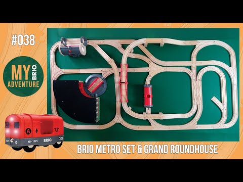 Brio Metro Railway Set