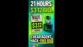 21 Hours of Agent Work. 165M Tokens. Bill: $3.12. (Hybrid Codex Pattern That Should Cost $1,200)