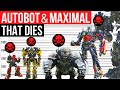 Every Autobot &amp; Maximals That Dies In Transformers Movies | Rise of the Beasts | Size Comparison