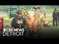 Detroit Metro hosts first responders for emergency drill