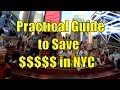 PRACTICAL GUIDE TO SAVE MONEY IN NYC from a Native New Yorker (While Walking Midtown Manhattan)