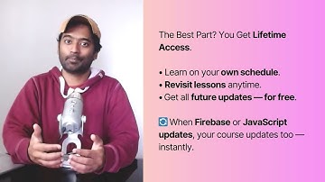 Full -Stack With Firebase 2025 - Course Promo