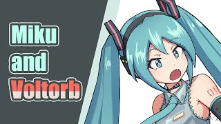 Miku and Voltorb