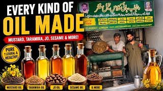Inside Pakistan’s Traditional Cold Pressed Oil Mill | Pure Mustard, Sesame & Natural Oils