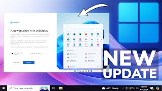 New Windows 11 Upgrade Screen in Windows 10 After Update