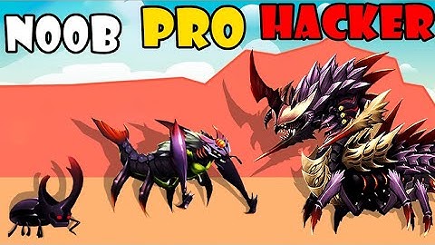 NOOB vs PRO vs HACKER - Insect Evolution Part 801 | Gameplay Satisfying Games (Android,iOS)