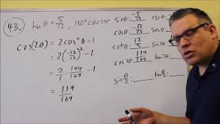 MATH 127 Trigonometry Sample Test 2 #4B
