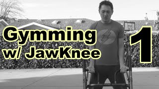 Gymming with JawKnee - #1 - Home Workout (using The Rack Workout Station & The Invisible Jump Rope)