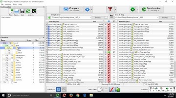 FreeFileSync: Mappenvergelijking