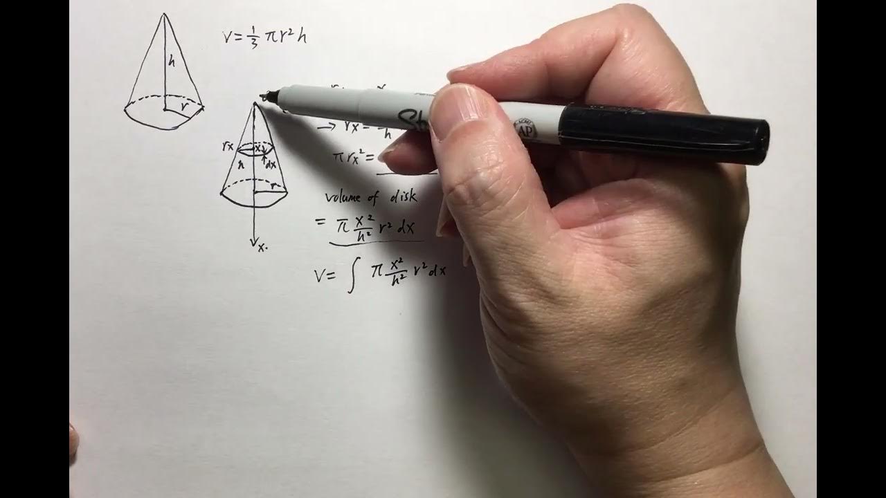 integral-made-easy-how-to-calculate-cone-volume-by-integral-youtube