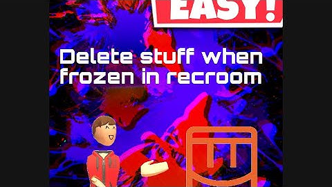 How to delete items even when they are frozen (rec room) |AravGamez