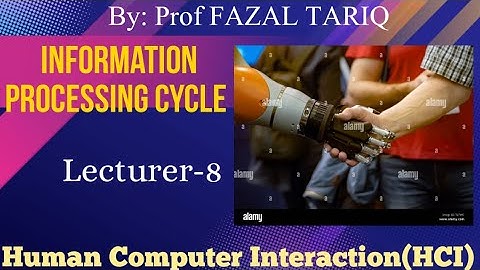 Information Processing Cycle