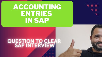ACCOUNTING ENTRIES IN SAP MM||MOST IMPORTANT QUESTION IN SAP MM INTERVIEW|| TOP INTERVIEW QUESTION||