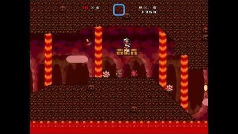 Super Mario Bros X ~ Custom Level 1.4  ~ Death Volcano