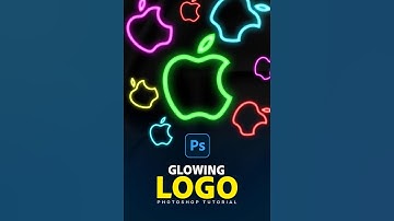 Easy Way to Create a Glowing Logo - 1 minute Photoshop Tutorial