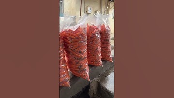 produce and sorting carrots